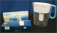 Brita Water Pitcher With 8 New Filters