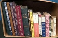 Box-Assorted Books, Cookbooks,  Yearbooks,