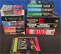 Box Stephen King Paperback and Hardback Books