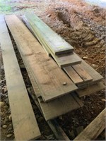 Misc wide board lumber