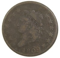 VF Details 1809 Large Cent