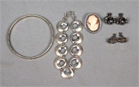 Group of Sterling Silver Jewelry