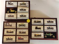 MINIATURE COLLECTOR CARS w/ CASES