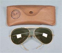 Vintage Bushnell Aviator Sunglasses