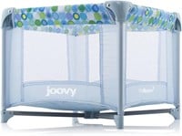 Joovy 1003 Toy Room2 Playard, Blue Dot, 20 x 20 x