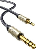 UGREEN 1/8 Inch to 1/4 Inch Cable 3.5mm Male to
