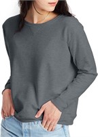 Hanes Women's EcoSmart Crewneck Sweatshirt, S