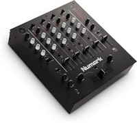 Numark M6 USB - 4-Channel DJ Mixer with Built-In