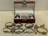 SELECTION OF VINTAGE LADIES WATCHES (WALTHAM,