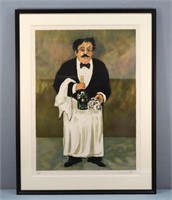 BUFFET, Guy Sommelier Lithograph