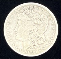(R) 1880 U.S. Morgan Silver Dollar