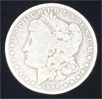 (R) 1890-O U.S. Morgan Silver Dollar