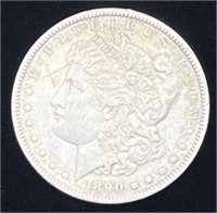(R) 1890-S U.S. Morgan Silver Dollar