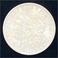(R) 1884-O U.S. Morgan Silver Dollar