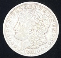 (R) 1921-S U.S. Morgan Silver Dollar