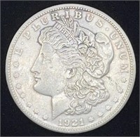 (R) 1921-S Morgan Silver Dollar