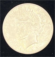 (R) 1923-S U.S. Peace Silver Dollar