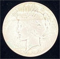 (R) 1923-S U.S. Peace Silver Dollar