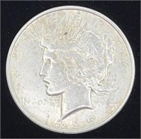 (R) 1925-S U.S. Peace Silver Dollar