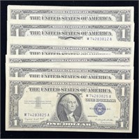 (R) Series 1957A U.S. One Dollar Silver