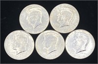 (R) 1966 U.S. Kennedy Half Dollars FV $2.50