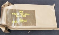 Case of 140 Rounds of 7.62x51 (.308) Ammunition