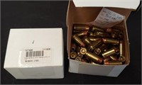 1 Box of 100 9mm Makarov Ammo and 1 Box Brass
