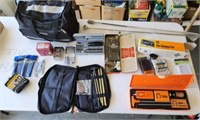Lot of Gun Cleaning Kits, Tools and Accessories
