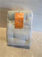 NEW OUR TABLES SET OF 4 KITCHEN TOWELS