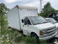 2001 CHEV 3500 CUBE VAN