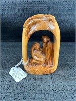 Handmade Olive Wood Nativity