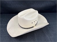 Resistol 56/7 White Cowboy Hat