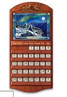 Perpetual Calendar With Light-Up Art - NOTE