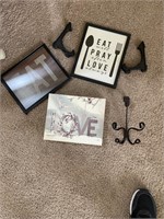 Eat love pray kitchen decor