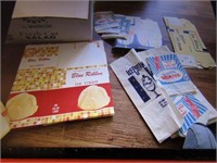 noblesville blue ribbon dairy boxes & misc items