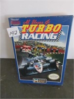 Nintendo Turbo Racing Game w box & Instructions .
