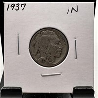 1937 BUFFALO NICKEL