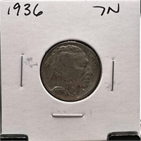 1936 BUFFALO NICKEL