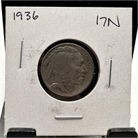 1936 BUFFALO NICKEL