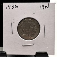 1936 BUFFALO NICKEL