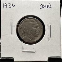 1936 BUFFALO NICKEL