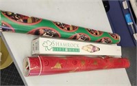 3 giant rolls of wrapping paper