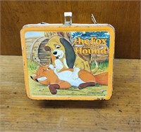 The fox and the hound metal lunch box