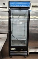 Avantco Single Glass Door Display Refrigerator