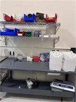 Lab Table w/ Contents
