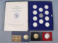 (4) Collectible Commemorative Medals