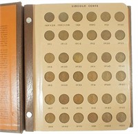 Near Complete Lincoln Cent Set