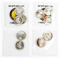 Coin (10) 1/10 Oz. Silver Rounds-Silver Eagle