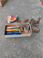 Various Wooden toys