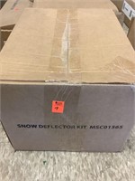 Boss snowplow snow deflector kit, unopened